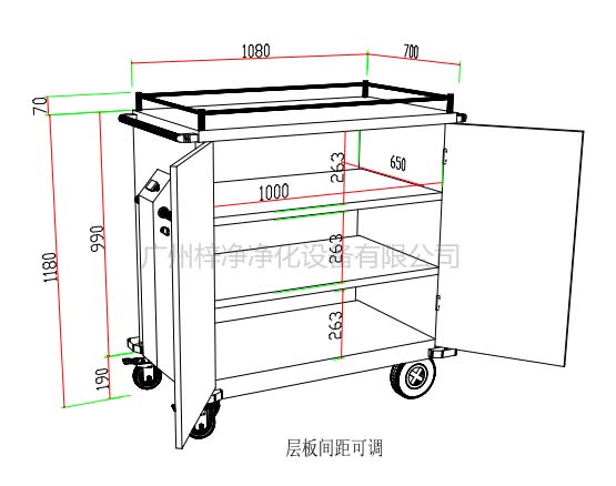 無(wú)菌物品運(yùn)送車、回收車、下送車、電動(dòng)運(yùn)送車、密封車設(shè)計(jì)圖