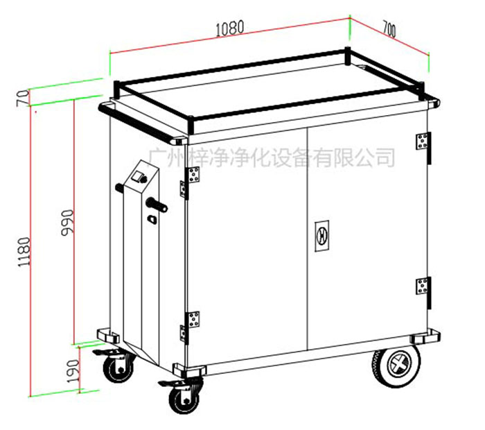 無(wú)菌物品電動(dòng)運(yùn)送車設(shè)計(jì)圖 無(wú)菌物品電動(dòng)運(yùn)送車設(shè)計(jì)圖